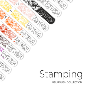 Naklejki Na Wzorniki - Stamping Gel Polish - Modena Nails Shop 