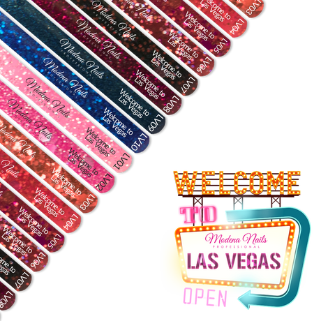 Naklejki Na Wzorniki - Welcome to Las Vegas - Modena Nails  