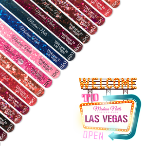 Naklejki Na Wzorniki - Welcome to Las Vegas - Modena Nails Shop 