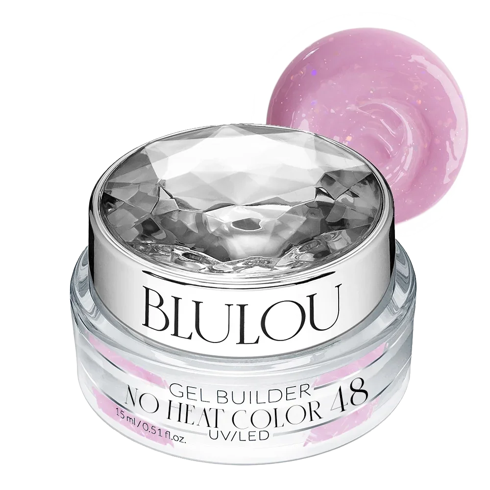 Żel budujący NO HEAT COLOR 15ml - 48