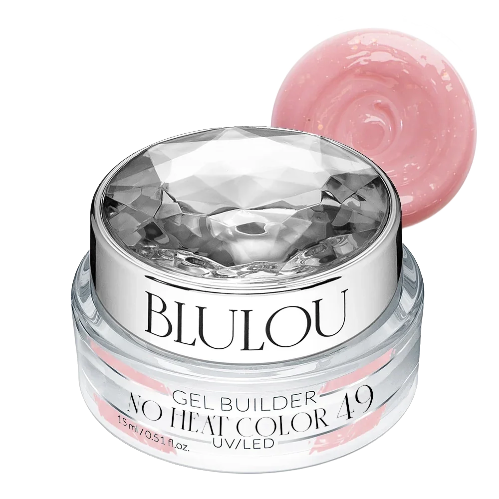 Żel budujący NO HEAT COLOR 15ml - 49