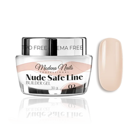 Nude SAFE LINE Builder Gel - 02 - Modena Nails  