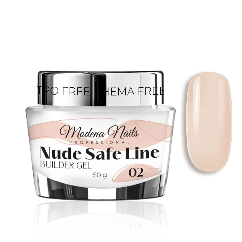 Nude SAFE LINE Builder Gel - 02 - Modena Nails  