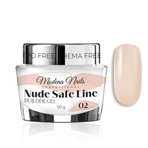 Nude SAFE LINE Builder Gel - 02 - Modena Nails  