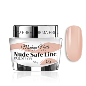 Nude SAFE LINE Builder Gel - 03 - Modena Nails  