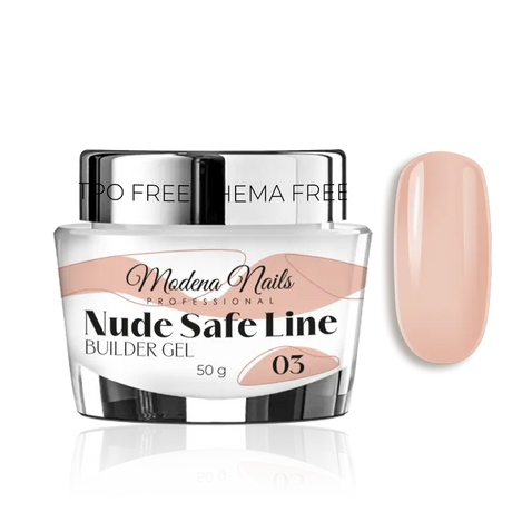Nude SAFE LINE Builder Gel - 03 - Modena Nails  
