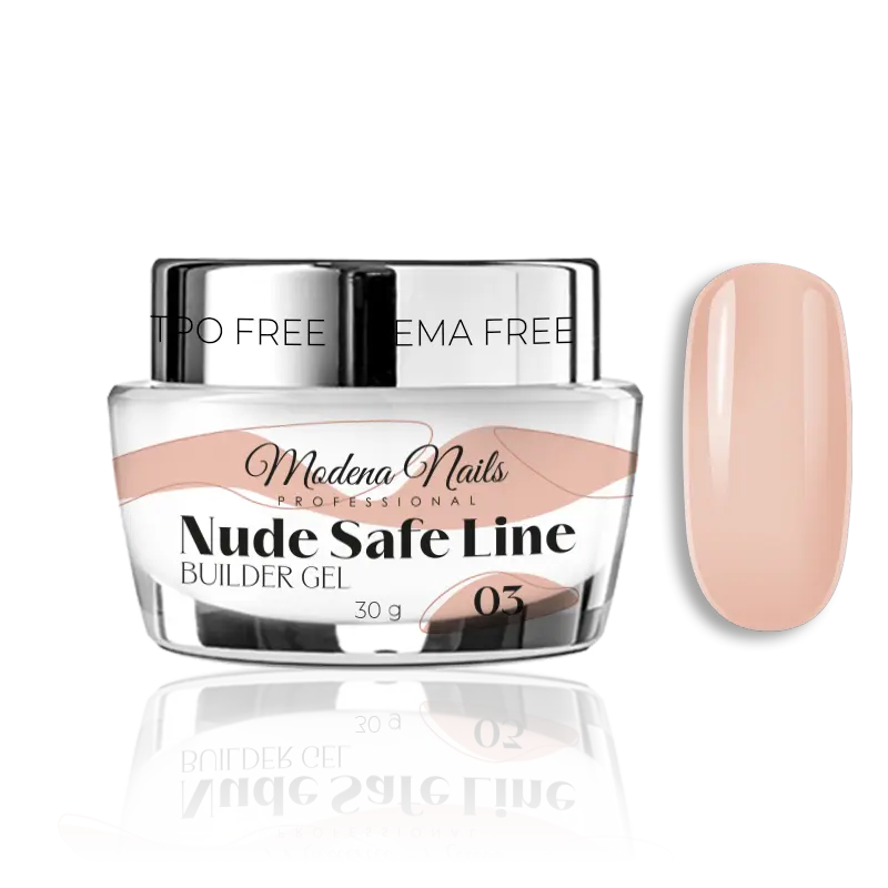 Nude SAFE LINE Builder Gel - 03 - Modena Nails  