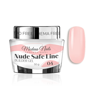 Nude SAFE LINE Builder Gel - 04 - Modena Nails  
