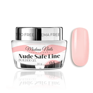Nude SAFE LINE Builder Gel - 04 - Modena Nails  