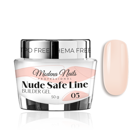 Nude SAFE LINE Builder Gel - 05 - Modena Nails Shop 