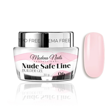 Nude SAFE LINE Builder Gel - 06 - Modena Nails  