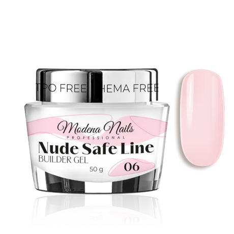 Nude SAFE LINE Builder Gel - 06 - Modena Nails  