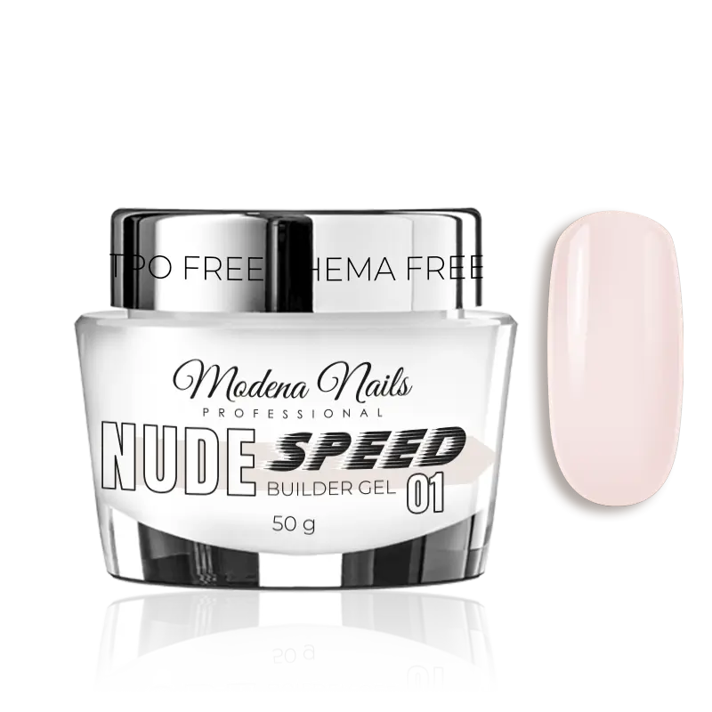 Nude SPEED Builder Gel - 01 - Modena Nails  