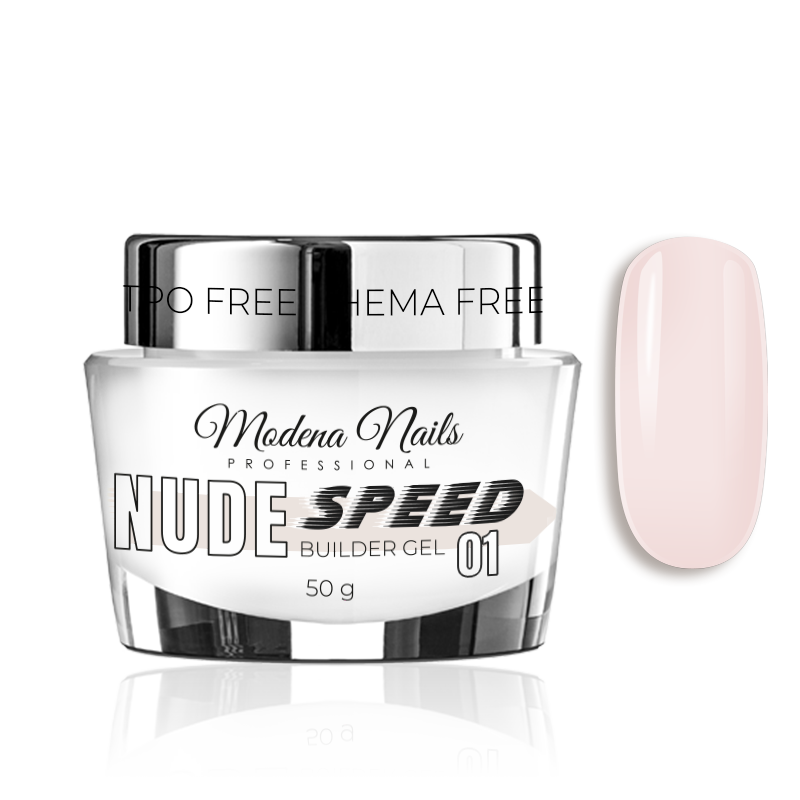Nude SPEED Builder Gel - 01 - Modena Nails Shop 