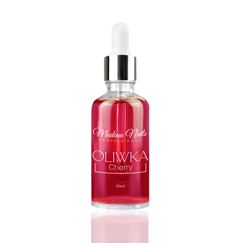 Oliwka z pędzelkiem 15ml - Cherry - Modena Nails  