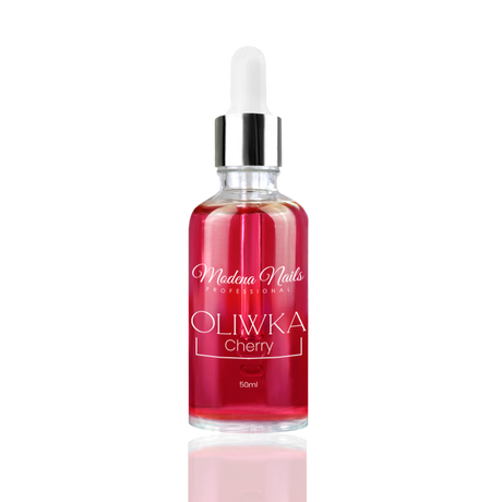Oliwka z pędzelkiem 15ml - Cherry - Modena Nails  