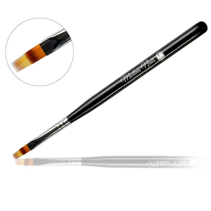 Pędzelek Czarny Do Ombre #6 - Modena Nails  