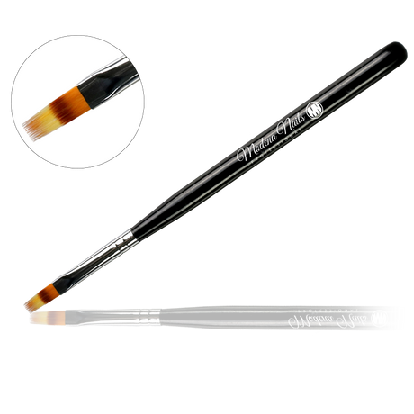 Pędzelek Czarny Do Ombre #6 - Modena Nails Shop 