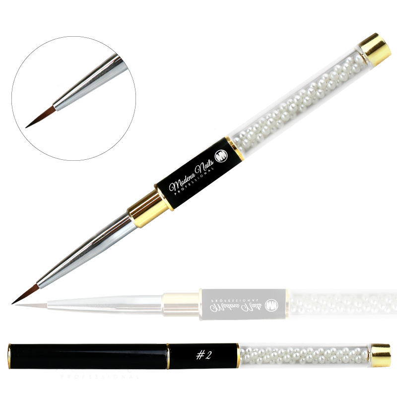 Pędzelek Nail Art Do Cieniowania #2 - Modena Nails Shop 