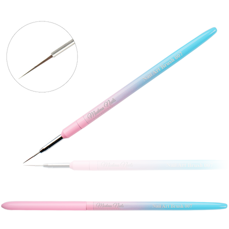 Pędzelek cieniowany do zdobień Nail Art Brush 007 - Modena Nails  