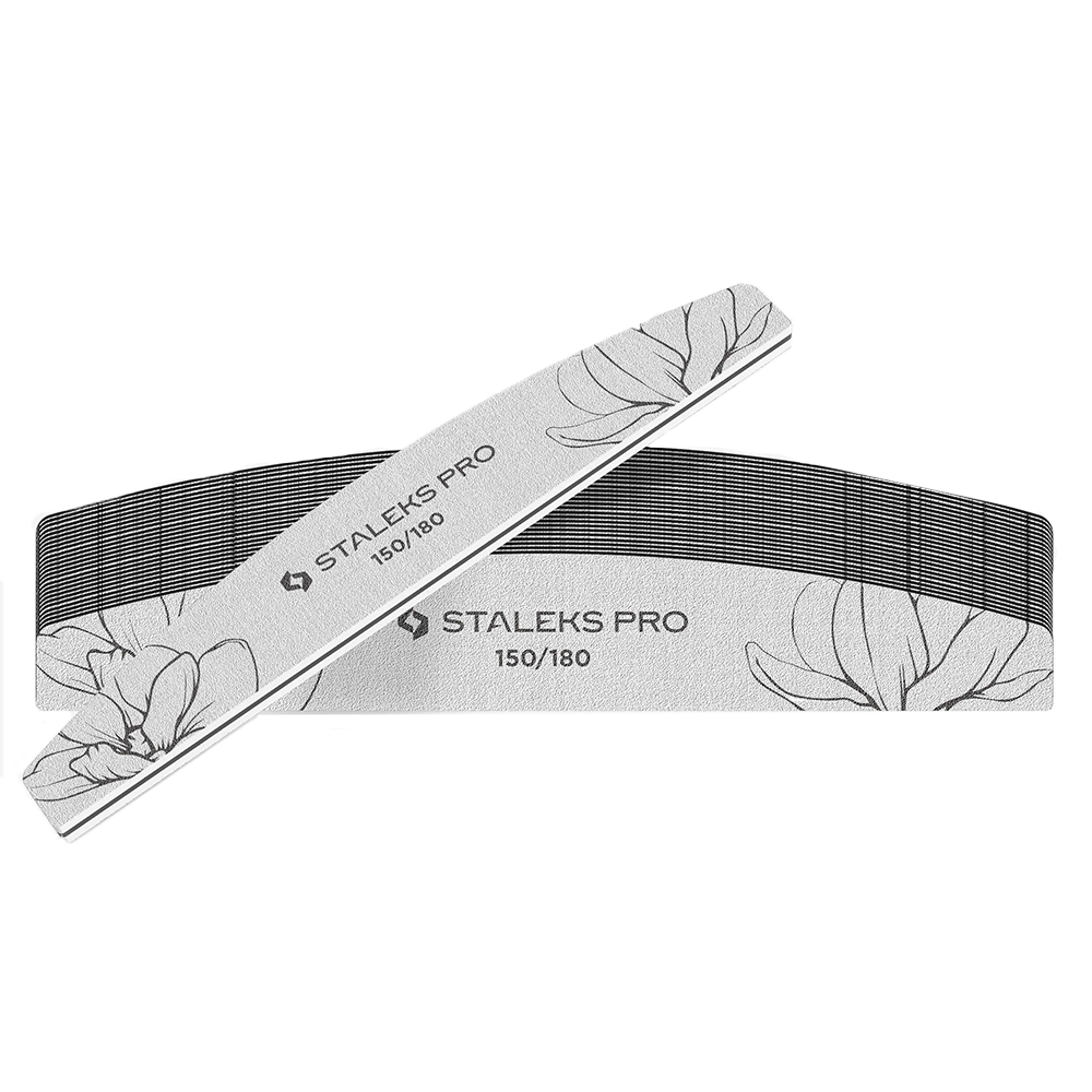 JEU de 25 pièces - Lime minérale demi-lune STALEKS EXPERT 40 - 150/180