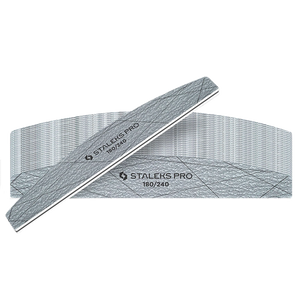 SET van 25 stuks - STALEKS SMART 40 halvemaan minerale vijl - 180/240