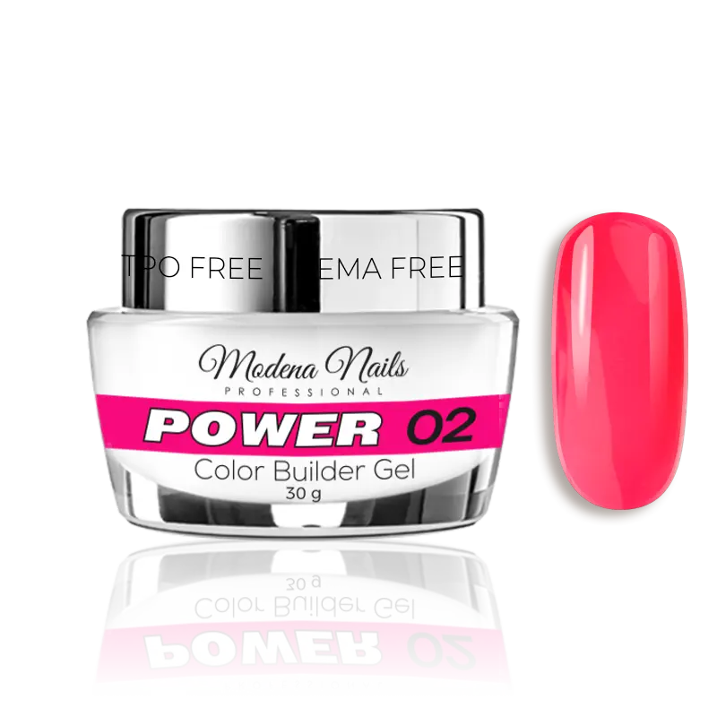 POWER Color Builder Gel 30g - 02 - Modena Nails  