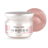 Żel budujący z tiksotropią naturalny cover - Pro Builder Gel  - 05