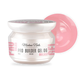 Żel budujący z tiksotropią naturalny róż - Pro Builder Gel  - 06
