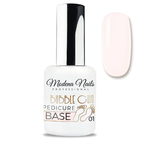 Pedicure Base Bubble Gum - 01 - Modena Nails  