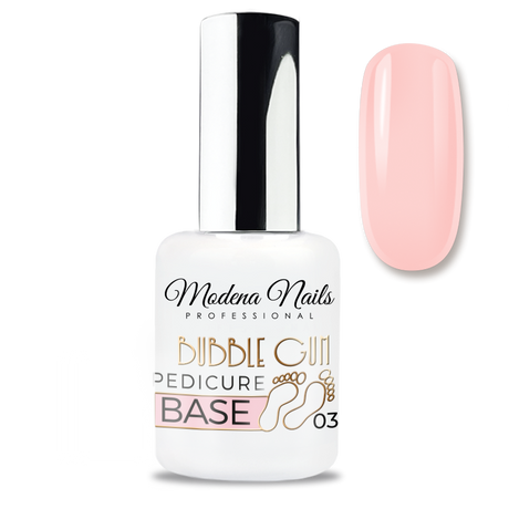 Pedicure Base Bubble Gum - 03 - Modena Nails Shop 