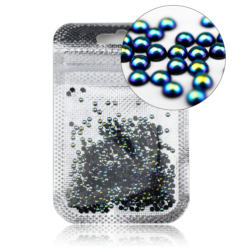 Perełki Nail Art - Black - Modena Nails  