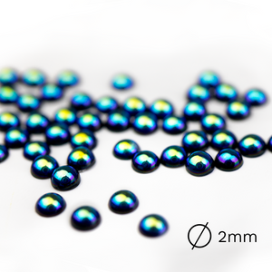 Perełki Nail Art - Black - Modena Nails Shop 