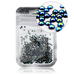 Perełki Nail Art - Black - Modena Nails Shop 