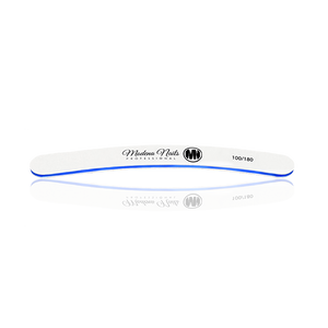 Pilnik Banan Biały 100/180 - Modena Nails  