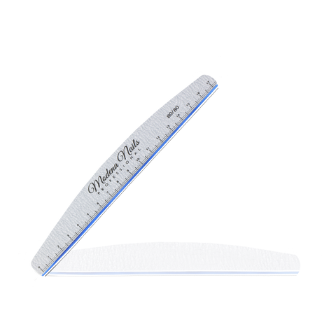 Pilnik Premium Łódka Zebra z Podziałką - Modena Nails  