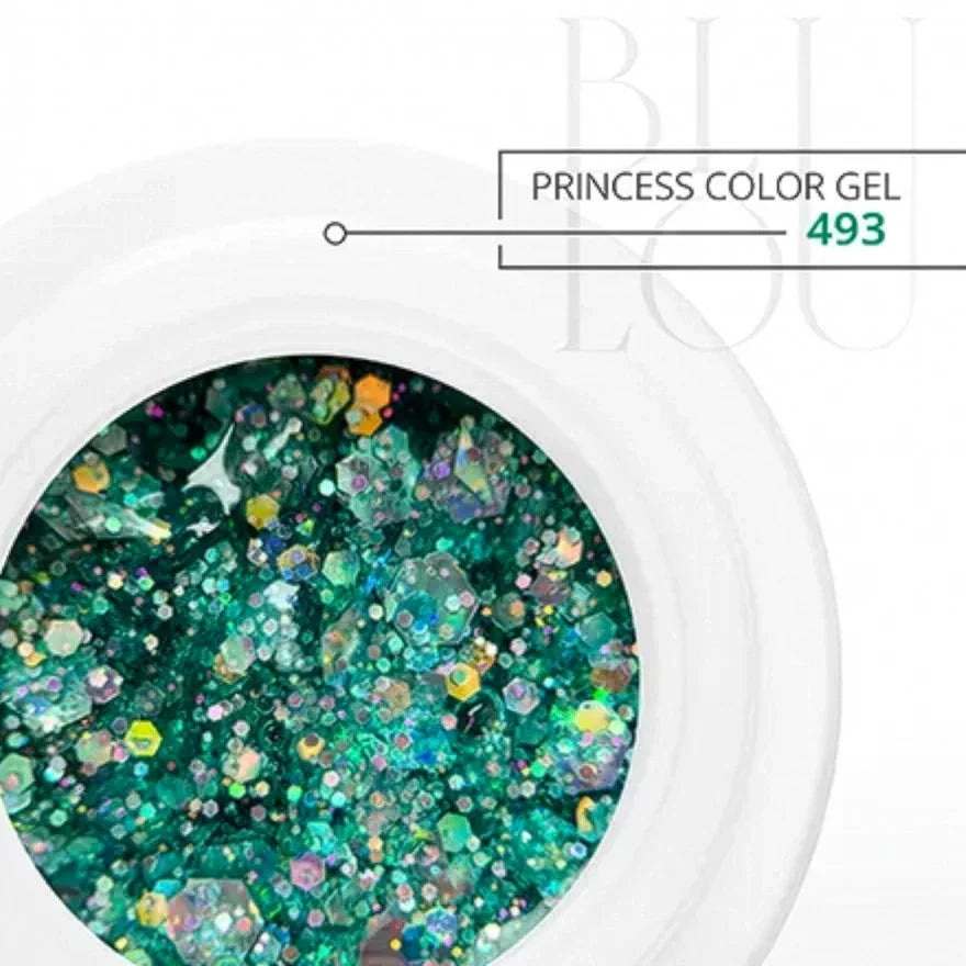 Кольоровий гель Princess 5 мл - 493