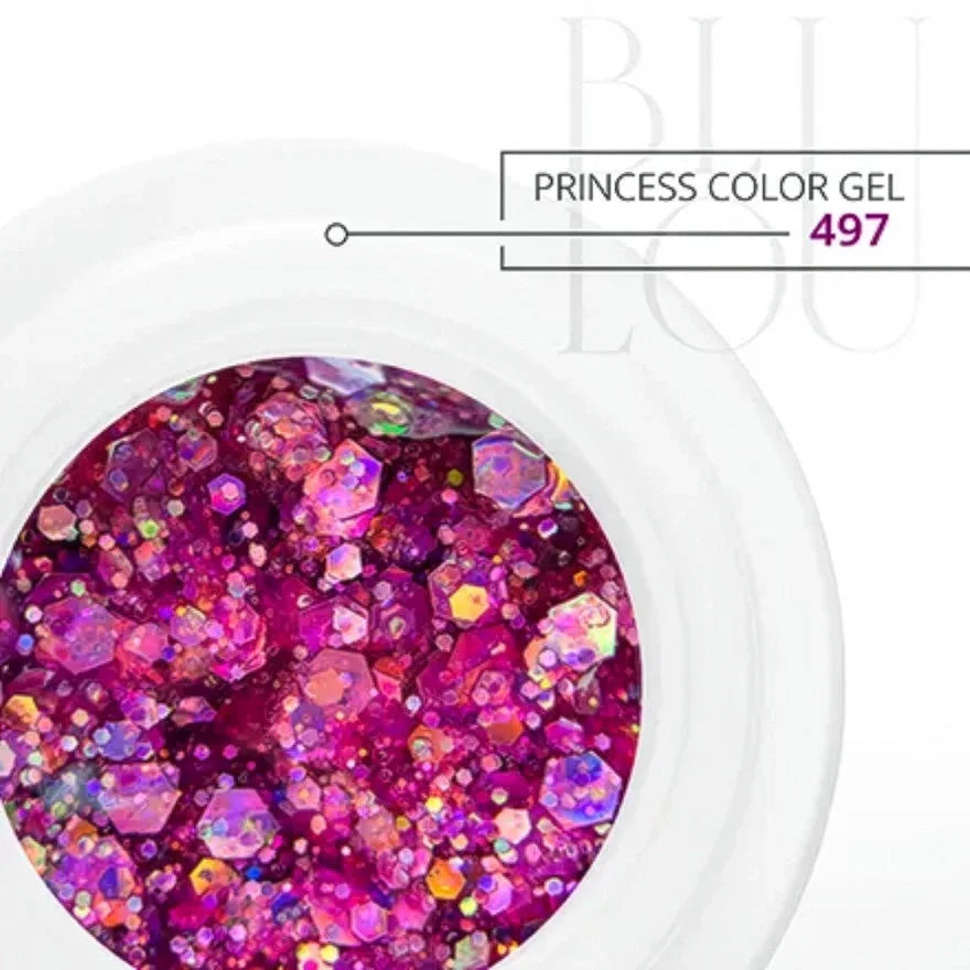 Кольоровий гель Princess 5 мл - 497
