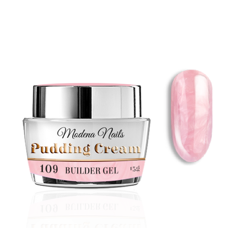 Pudding Cream Builder Gel 15g - 109 - Modena Nails Shop 
