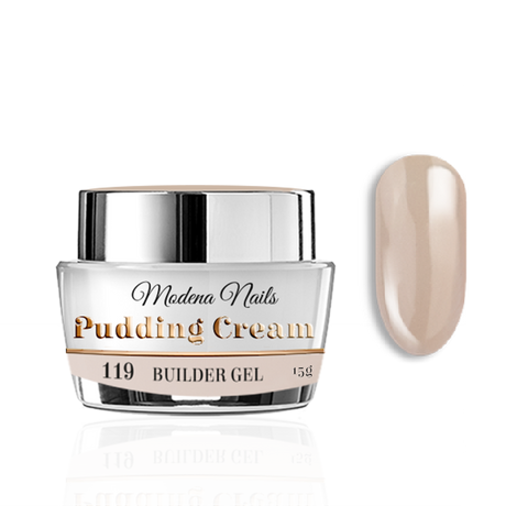Pudding Cream Builder Gel 15g - 119 - Modena Nails Shop 