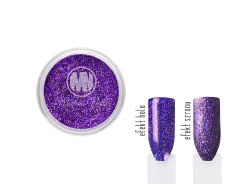 Pyłek Brokatowy HOLO NR 9 - Modena Nails  