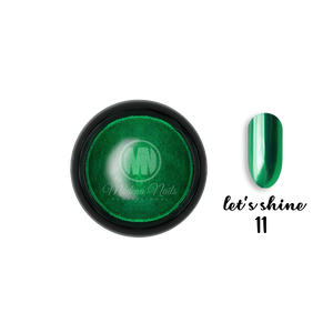 Pyłek Let's Shine NO: 11 + Pacynka - Modena Nails  