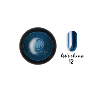 Pyłek Let's Shine NO: 12 + Pacynka - Modena Nails Shop 