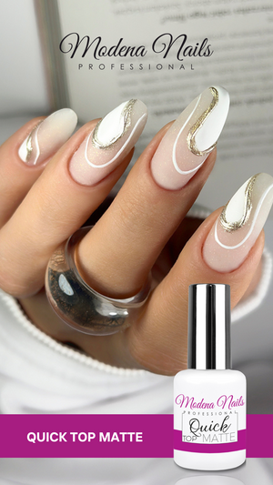 Quick Top Matte - Żel Matujący - Modena Nails Shop 