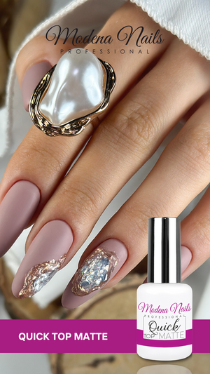 Quick Top Matte - Żel Matujący - Modena Nails Shop 