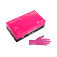 Rękawiczki Nitrylowe Bezpudrowe Magenta - 100 sztuk - Modena Nails  