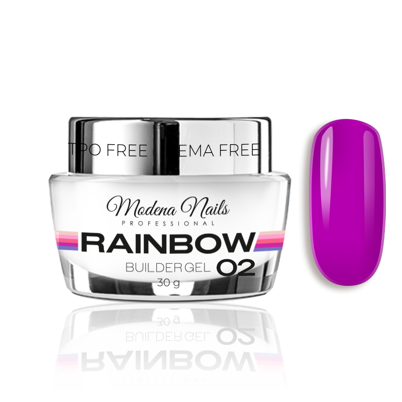 RAINBOW Builder Gel 30g - 02 - Modena Nails Shop 