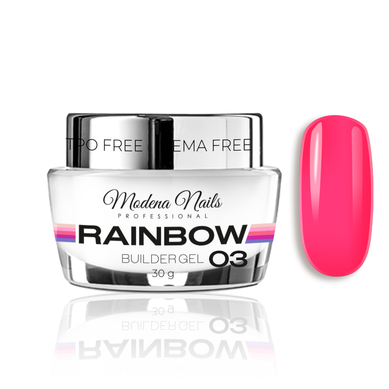 RAINBOW Builder Gel 30g - 03 - Modena Nails Shop 