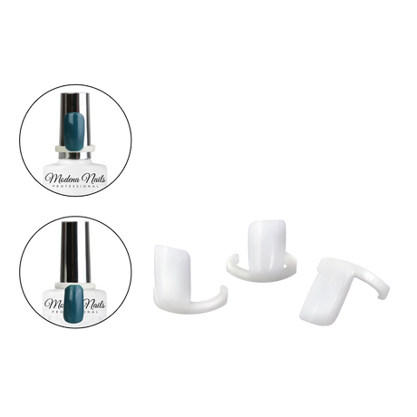 Ring/Tips Do Prezentacji Kolorów 50szt - Modena Nails  