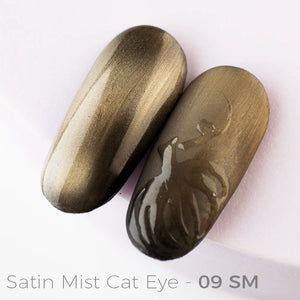 Lakier Hybrydowy Satin Mist Cat Eye  - 09 SM - Modena Nails Shop 